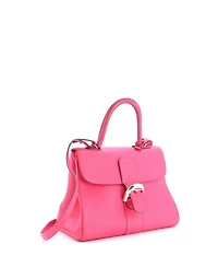 Pre-Owned Delvaux Mm Brillant Top Handle Bag Leather