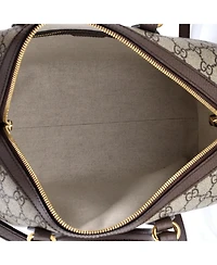 Pre-Owned Gucci Medium Ophidia Convertible Boston Bag Gg Coated Canvas