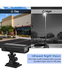 Neewer Wireless Camera Reverse Hitch Guide Camera Vehicle Backup Rechargeable Camera with Flexible Adhesive Base Night Vision for Car