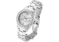 Invicta Women's Pro Diver Quartz Hand Silver Dial Watch
