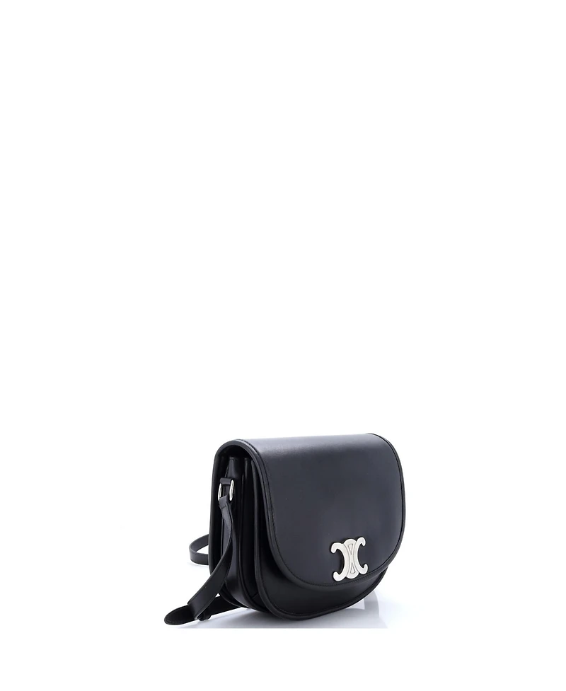 Pre-Owned Celine Medium Besace Triomphe Shoulder Bag Leather