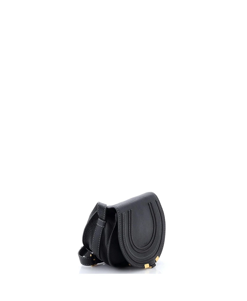 Pre-Owned Chloe Mini Marcie Crossbody Bag Leather