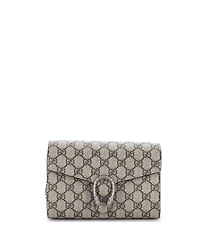 Pre-Owned Gucci Small Dionysus Chain Wallet Gg Coated Canvas