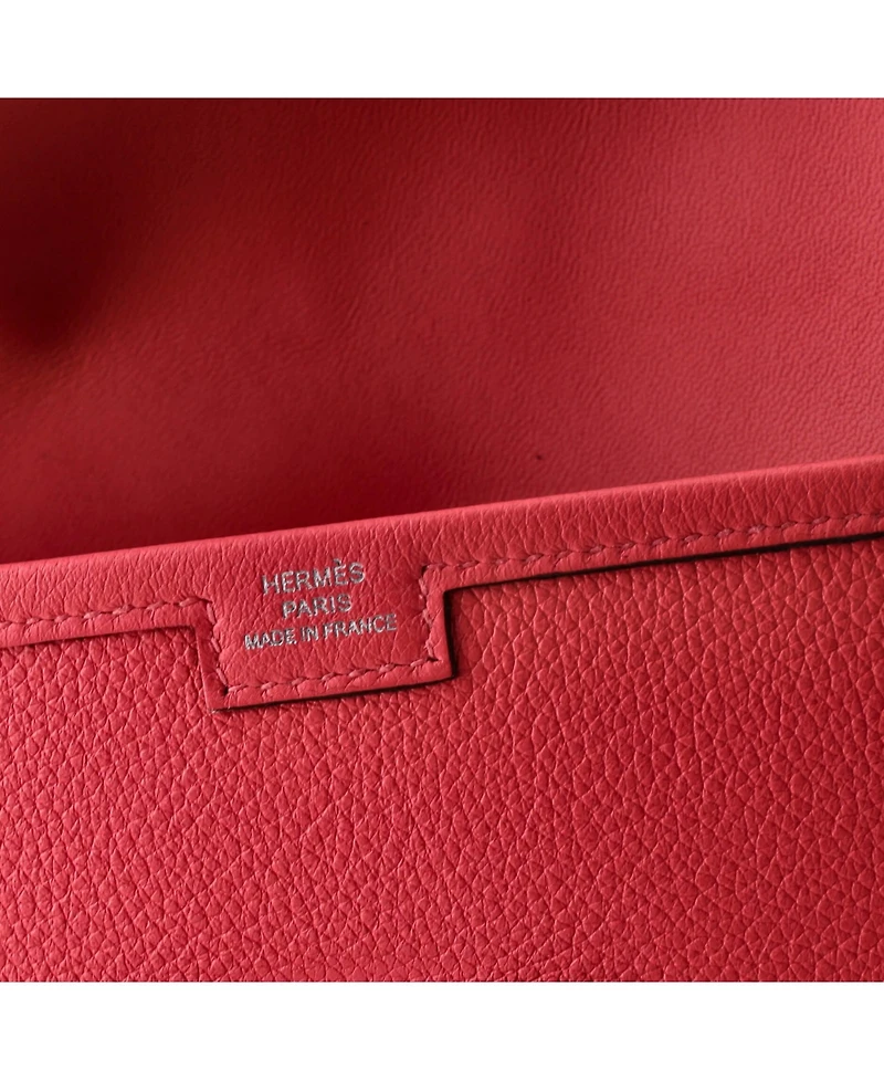 Pre-Owned HERMES 29 Jige Elan Clutch Evercolor