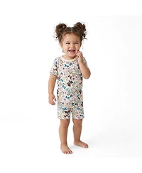 Mightly Toddler 2T - 5T Fair Trade 100% Organic Cotton Tight Fit Shortie Pajamas