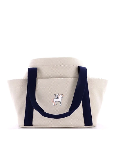 Pre-Owned HERMES Cabriole Nappy Tote Canvas