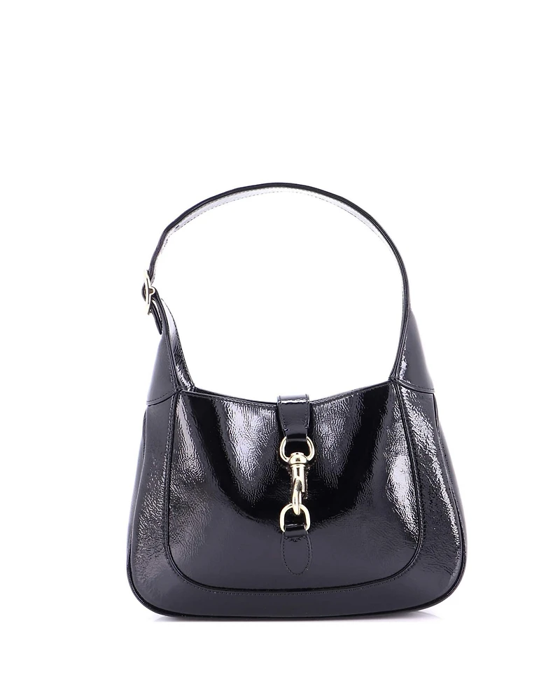 Pre-Owned Gucci Small Jackie 1961 Hobo Patent