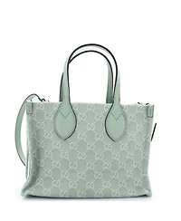 Pre-Owned Gucci Medium Ophidia Shopper Tote Gg Denim