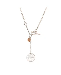 Pre-Owned HERMES Ex-Libris Long Necklace