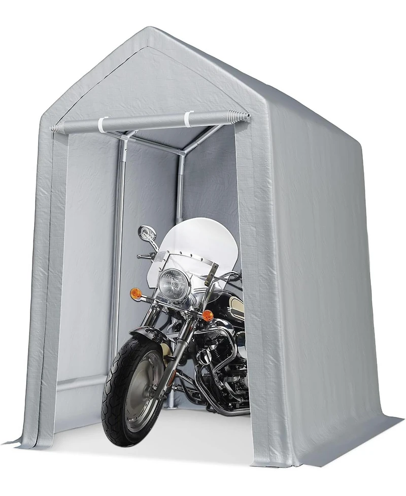 gaomon Portable Shed Outdoor Motorcycle Covers Storage Shelter, Heavy Duty Storage Shed