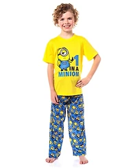 Minions Toddler Boys Pajamas One A Minion Sleep Shirt and Pant 2-Piece Set