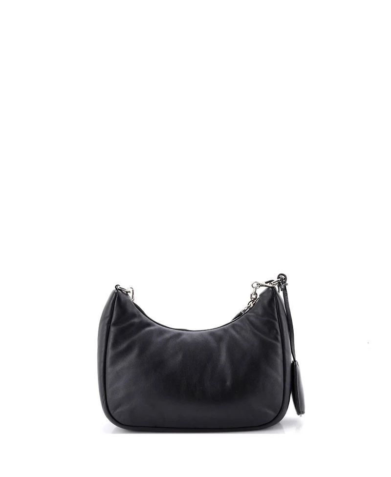 Pre-Owned Prada Small Re-Edition 2005 Shoulder Bag Nappa Leather