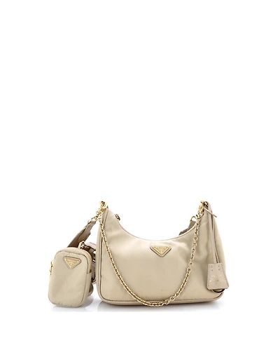 Pre-Owned Prada Small Re-Edition 2005 Shoulder Bag Tessuto