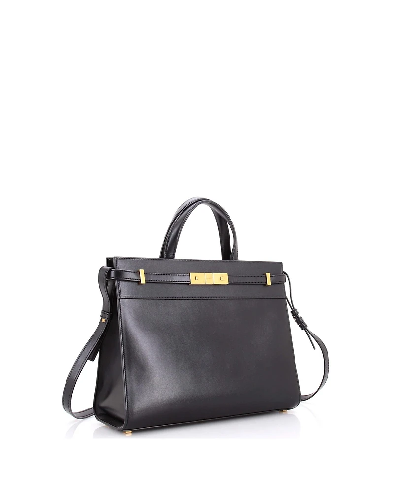 Pre-Owned Saint Laurent Small Manhattan Tote Leather