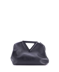 Pre-Owned Bottega Veneta Point Shoulder Bag Leather