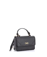 Pre-Owned Salvatore Ferragamo Small Seila Top Handle Bag Leather