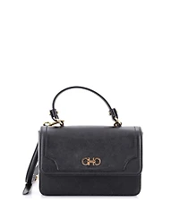 Pre-Owned Salvatore Ferragamo Small Seila Top Handle Bag Leather