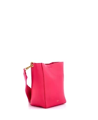 Pre-Owned Celine Small Sangle Seau Bag Goatskin