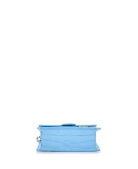 Pre-Owned Jacquemus Mini Le Bambino Top Handle Flap Bag Embossed Leather