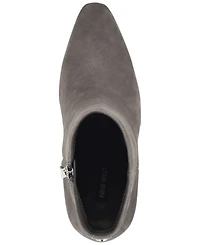 Nine West Women's Reraye Flared Block Heel Ankle Booties