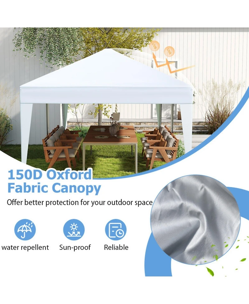 Sugift 10 x 20 Feet Pop Up Canopy Tent with Carry Bag for Party Bbq