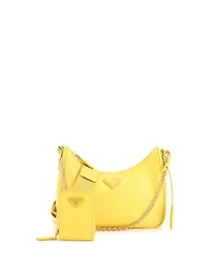 Pre-Owned Prada Small Re-Edition 2005 Shoulder Bag Saffiano Leather