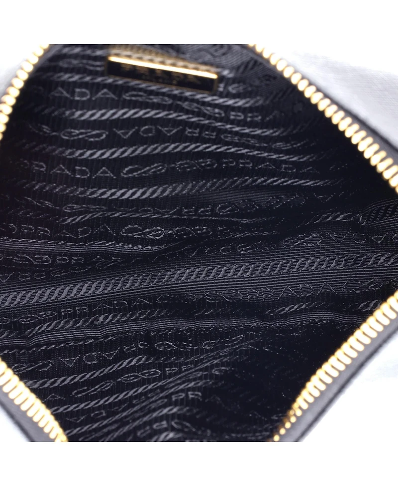 Pre-Owned Prada Mini Re-Edition Hobo Saffiano Leather