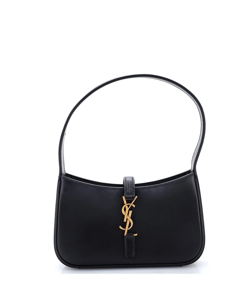 Pre-Owned Saint Laurent Mini Le 5 a 7 Hobo Leather