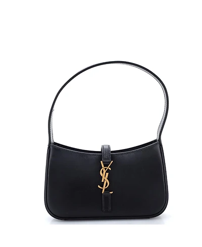 Pre-Owned Saint Laurent Mini Le 5 a 7 Hobo Leather