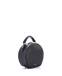 Pre-Owned Saint Laurent Small Mica Hatbox Bag Leather