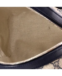 Pre-Owned Gucci Small Ophidia Backpack Gg Coated Canvas and Leather