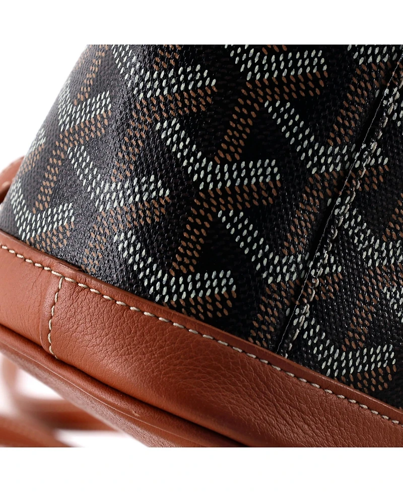 Pre-Owned Goyard Mini Alpin Backpack Coated Canvas