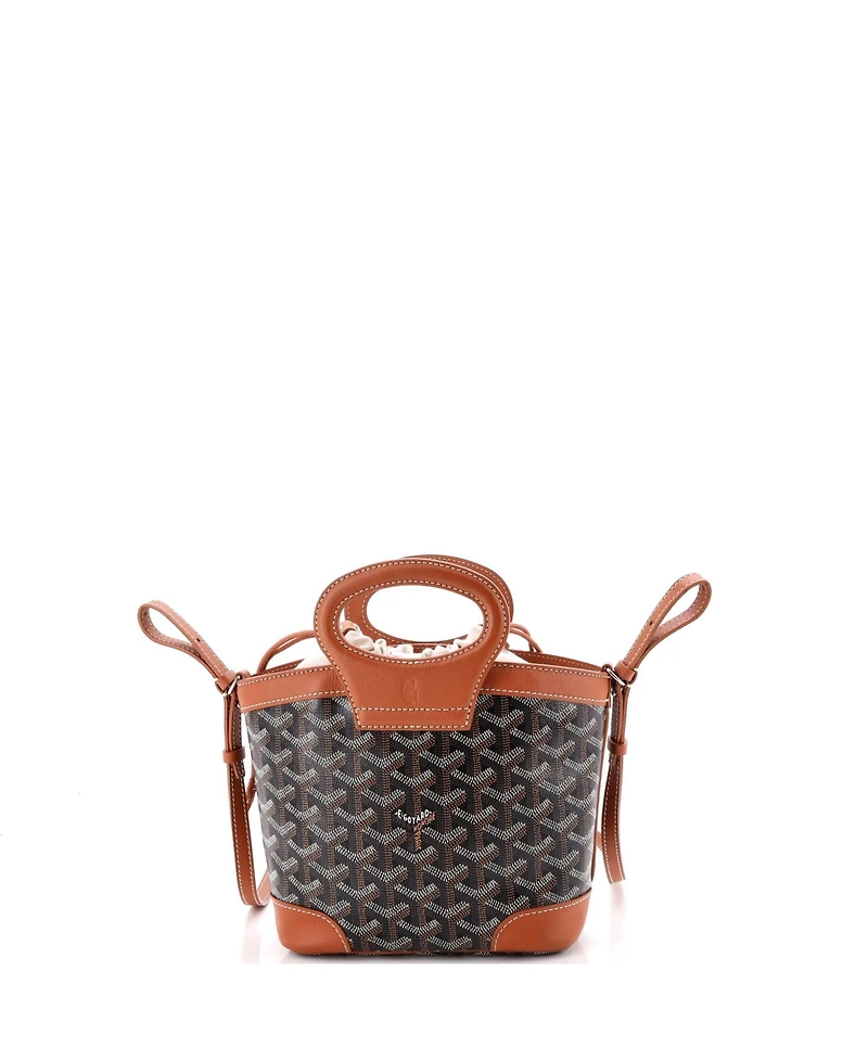 Pre-Owned Goyard Mini Beluga Bag Coated Canvas