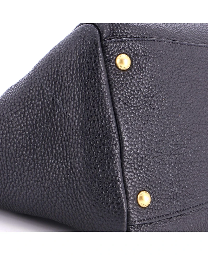 Pre-Owned Prada Medium Front Pocket Convertible Tote Vitello Phenix