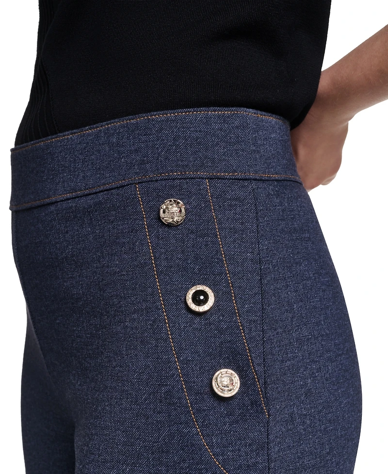 Karl Lagerfeld Paris Women's Knit Sailor Pants