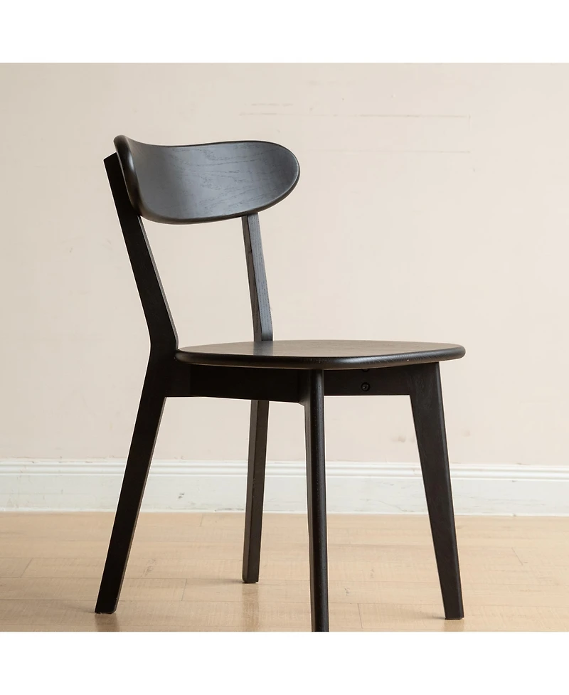 sumyeg Solid Oak Dining Chair with Fas Grade Wood Frame for Dining Room and Living Room