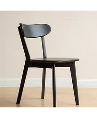 sumyeg Solid Oak Dining Chair with Fas Grade Wood Frame for Dining Room and Living Room