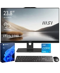 Msi Modern AM242TP 23.8" All-in-One Intel Core 5 64GB Ram Intel Graphics 2TB Ssd Storage Windows 11 Pro 60Hz