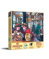 SunsOut The Conversation 1000-piece Jigsaw Puzzle for Adults