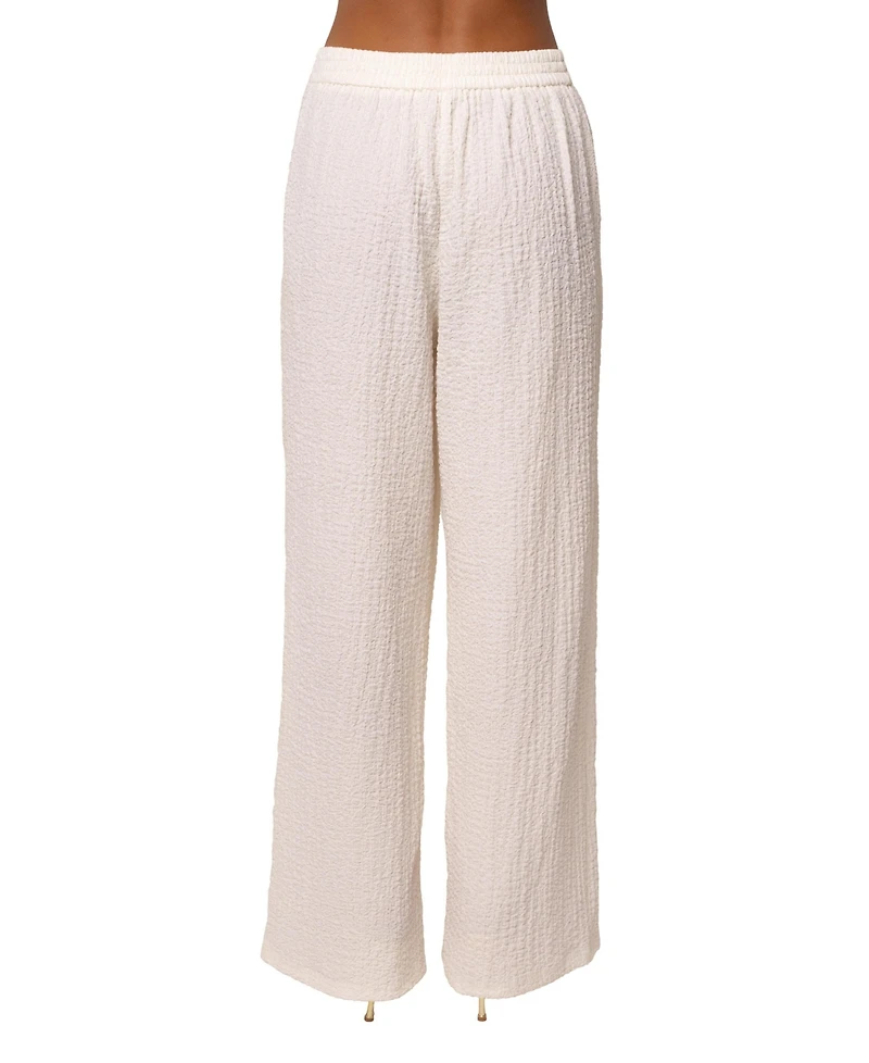 Jluxlabel Women's Unwind Textured Pants