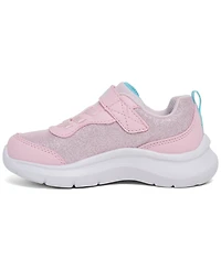 Skechers Toddler Girls Skech Fast - Sparkling Sister Fastening Strap Lifestyle Sneakers from Finish Line