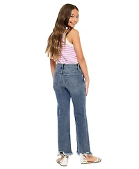 KanCan Big Girls Bianca High Rise Slim Straight Jeans