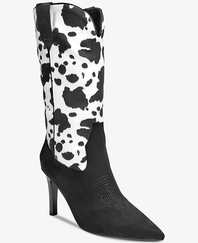 Smash Shoes Women's Serena Western Stiletto Dress Boots - Extended Sizes Available