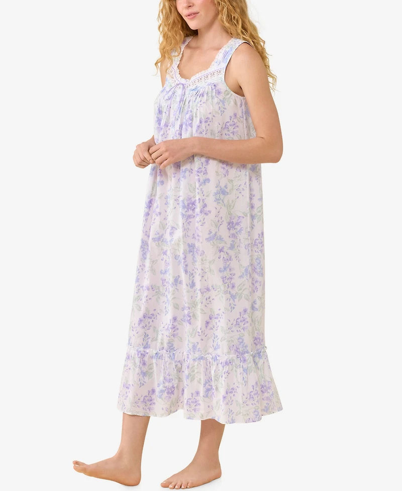 Eileen West Women's Cotton Woven Lawn Ballet Nightgown