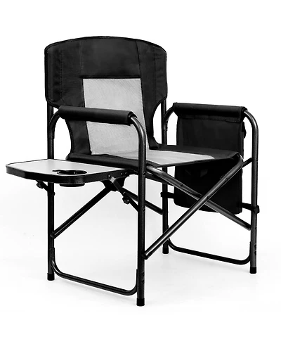 Aofar Camping Directors Folding Chair Heavy Duty 450lbs