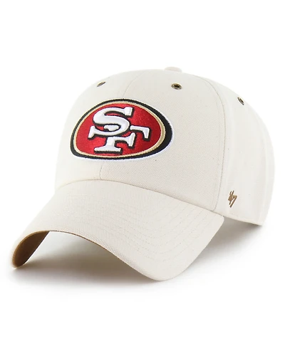 Carhartt x '47 Men's Natural San Francisco 49ers Undyed Clean Up Adjustable Hat