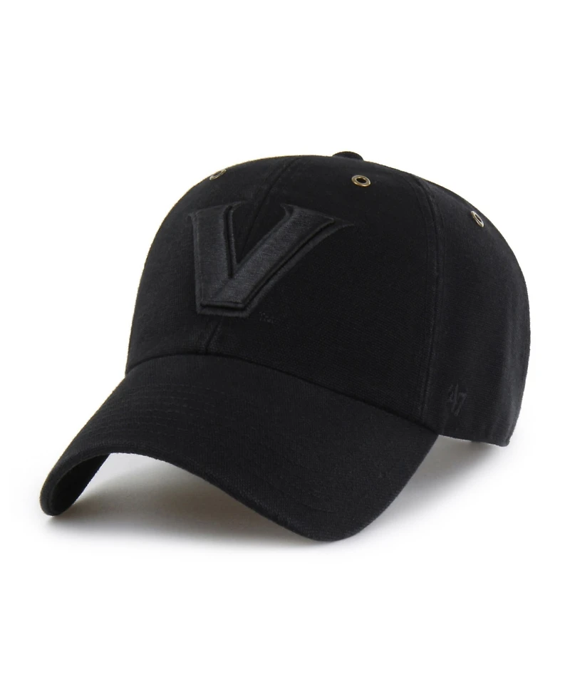 Carhartt x '47 Men's Black Vanderbilt Commodores Clean Up Adjustable Hat