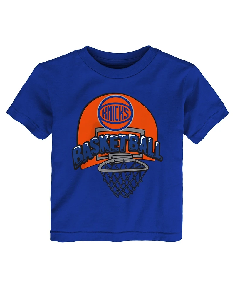 Outerstuff Baby Boys and Girls Blue New York Knicks Playground T-Shirt