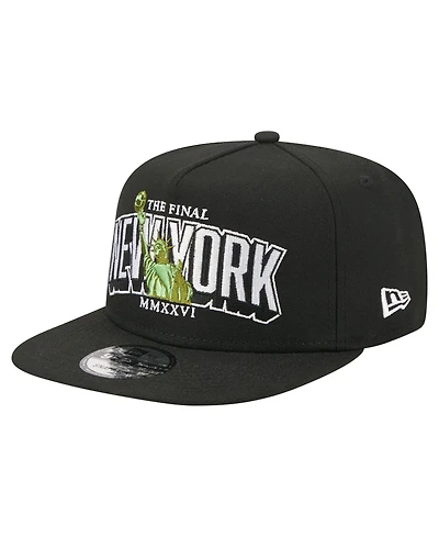 New Era Men's Black The Final Match 9FIFTY A-Frame Snapback Hat