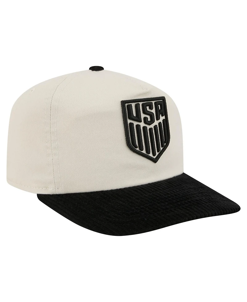 New Era Men's White/Black Usmnt 19TWENTY Adjustable Hat